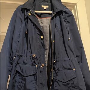 Charter Club Dark Blue Utility Jacket